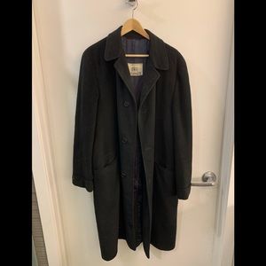 100% Cashmere Overcoat - Large